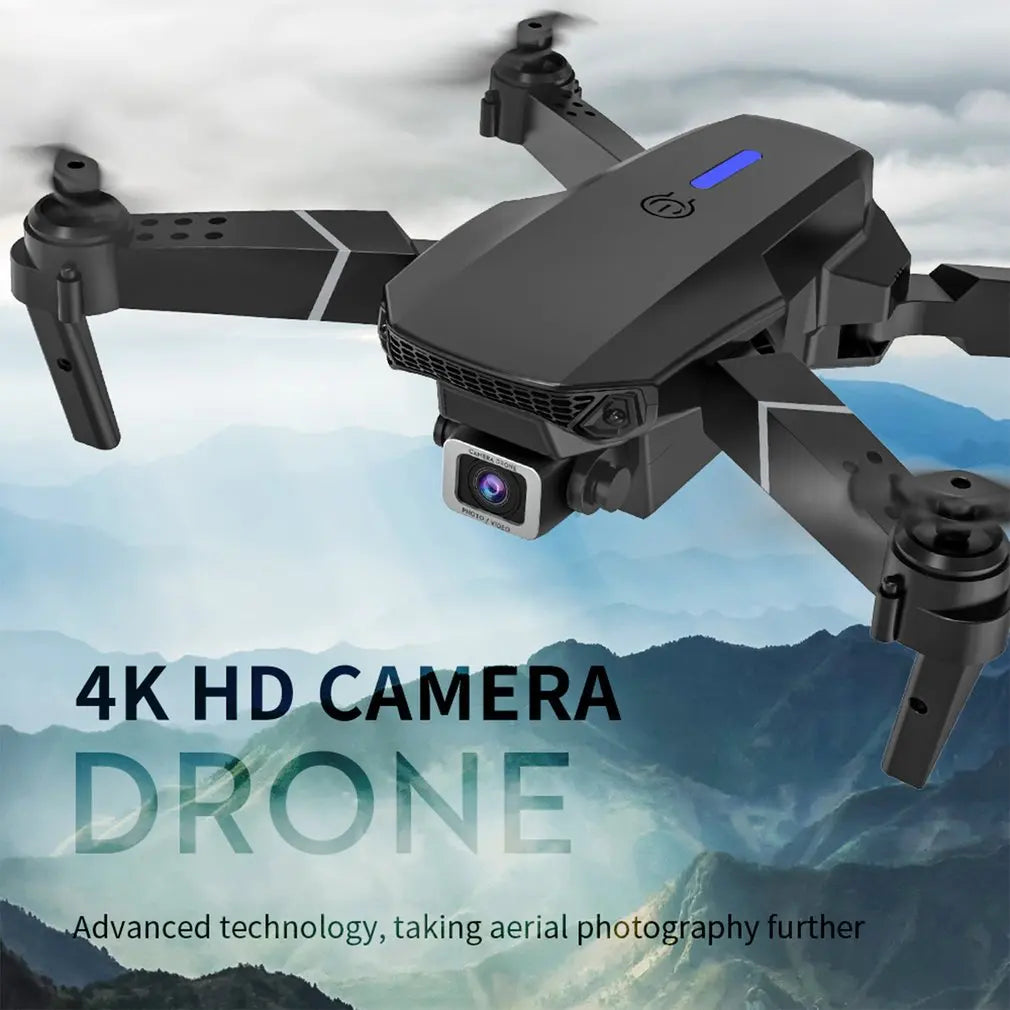 Dron plegable con cámara HD 4K 1080P + REGALO Auriculares P9