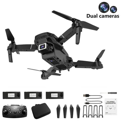 Dron plegable con cámara HD 4K 1080P + REGALO Auriculares P9